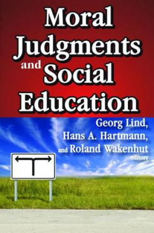 Książka Moral Judgments and Social Education 