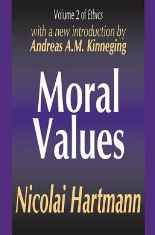 Buch Moral Values HARTMANN