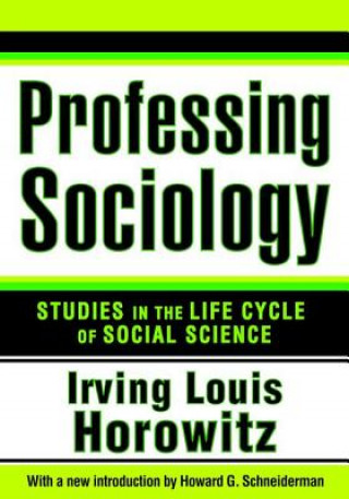 Könyv Professing Sociology 