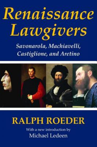 Buch Renaissance Lawgivers Ralph Roeder