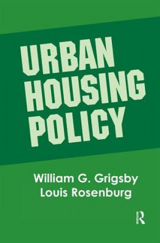 Buch Urban Housing Policy 