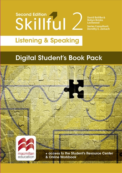 Kniha Skillful Second Edition Level 2 Listening and Speaking Digital Student's Book Premium Pack BOHLKE D  ET AL