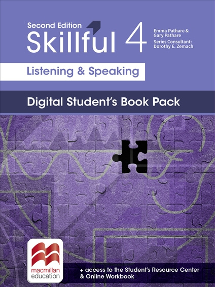 Kniha Skillful Second Edition Level 4 Listening and Speaking Digital Student's Book Premium Pack PATHARE E   PATHARE