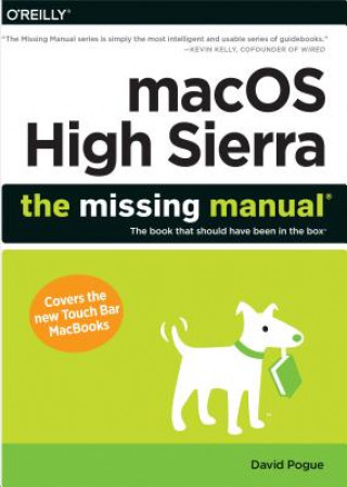 Carte macOS High Sierra - The Missing Manual David Pogue