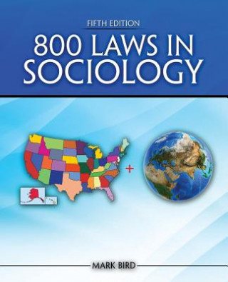 Kniha 800 Laws in Sociology BIRD