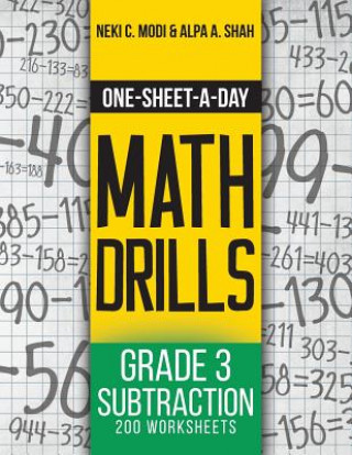 Kniha One-Sheet-A-Day Math Drills NEKI  C. MODI