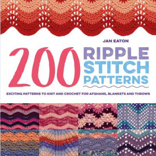 Könyv 200 Ripple Stitch Patterns Jan Eatonn