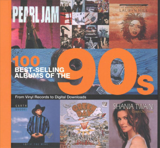 Könyv 100 Best Selling Albums of the 90s Peter Dodd