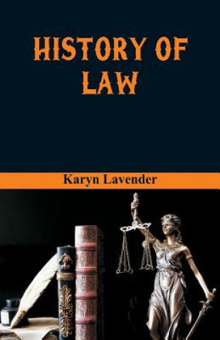 Kniha History of Law KARYN LAVENDER