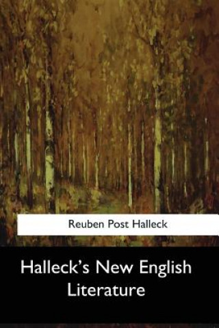 Carte Halleck's New English Literature Reuben Post Halleck
