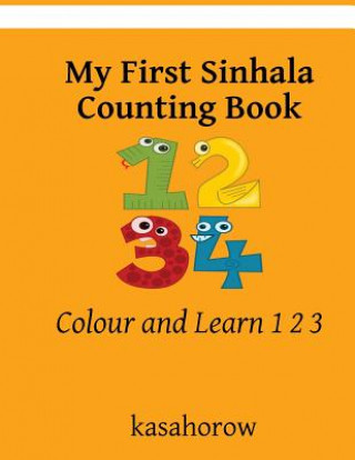Carte My First Sinhala Counting Book kasahorow