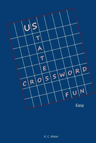 Książka US States Crossword Fun K C Maier