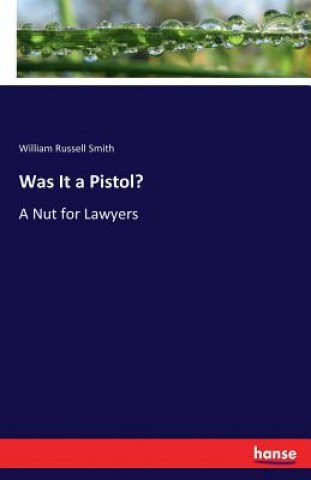 Könyv Was It a Pistol? William Russell Smith