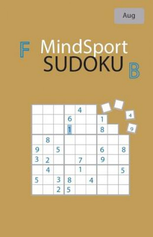 Kniha MindSport Sudoku August Rhys Michael Cullen