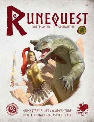 Kniha Runequest: Roleplaying in Glorantha Quick Start Jason Durall