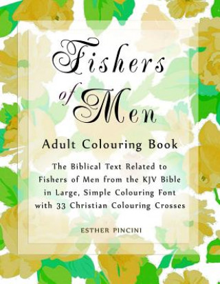 Book Fishers of Men Adult Colouring Book Esther Pincini