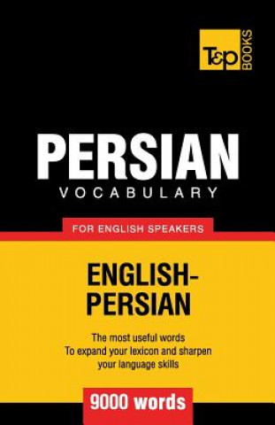 Könyv Persian vocabulary for English speakers - 9000 words Andrey Taranov