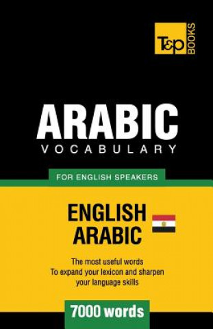 Carte Egyptian Arabic vocabulary for English speakers - 7000 words Andrey Taranov