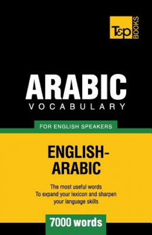 Carte Arabic vocabulary for English speakers - 7000 words Andrey Taranov