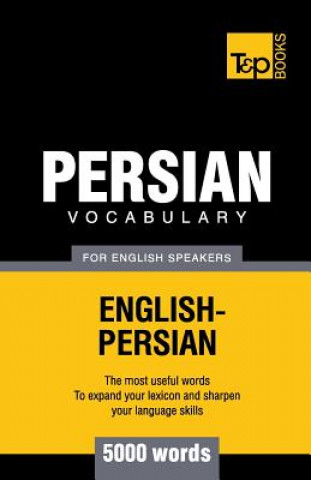 Carte Persian vocabulary for English speakers - 5000 words Andrey Taranov