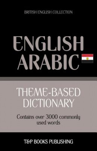 Könyv Theme-based dictionary British English-Egyptian Arabic - 3000 words Andrey Taranov