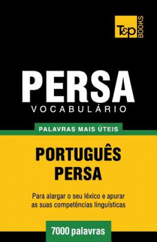 Kniha Vocabulario Portugues-Persa - 7000 palavras mais uteis Andrey Taranov