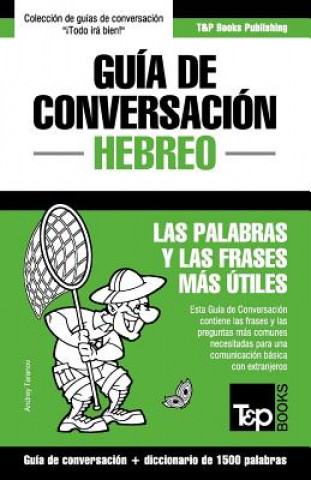 Kniha Guia de Conversacion Espanol-Hebreo y diccionario conciso de 1500 palabras Andrey Taranov