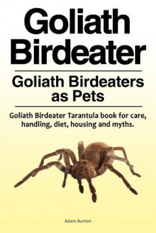 Carte Goliath Birdeater . Goliath Birdeaters as Pets. Goliath Birdeater Tarantula book for care, handling, diet, housing and myths. Adam Burton