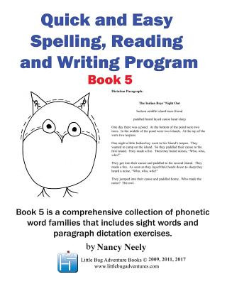 Carte Quick and Easy Spelling, Reading and Writing Program Book 5 Penny Hill