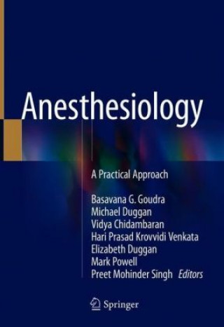Kniha Anesthesiology Basavana G. Goudra