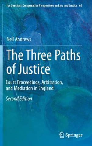 Könyv Three Paths of Justice Neil Andrews