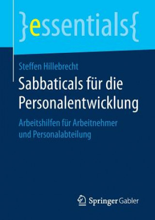 Kniha Sabbaticals fur die Personalentwicklung Steffen Hillebrecht