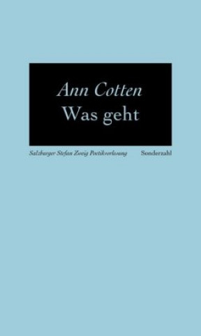 Boek Was geht Ann Cotten