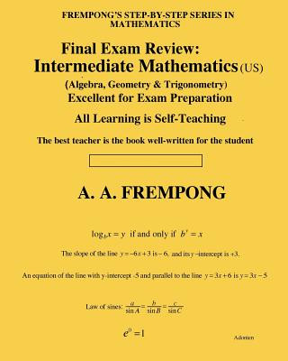 Kniha Final Exam Review: Intermediate Mathematics (US): (Algebra, Geometry & Trigonometry) A a Frempong