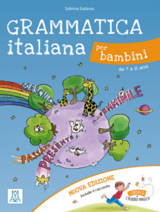 Carte Grammatica italiana per bambini - nuova edizione Sabrina Galasso