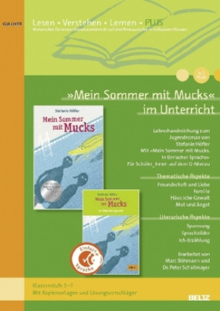 Kniha "Mein Sommer mit Mucks" im Unterricht PLUS Marc Böhmann