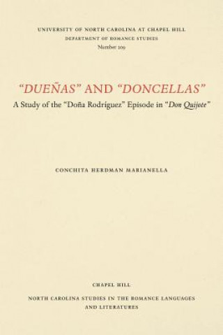 Knjiga Duenas and ""Doncellas Conchita Hardman Marianella