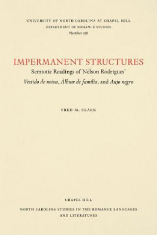 Knjiga Impermanent Structures Fred M. Clark