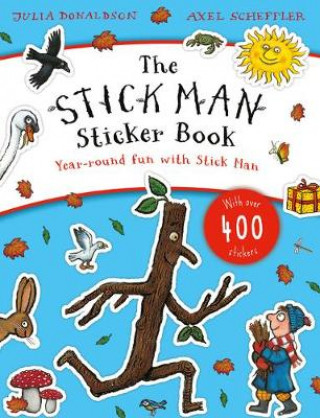 Könyv Stick Man Sticker Book Julia Donaldson