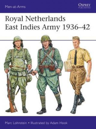 Carte Royal Netherlands East Indies Army 1936-42 LOHNSTEIN MARC
