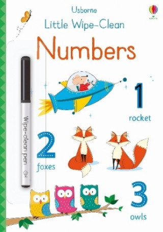 Book Little Wipe-Clean Numbers Felicity Brooks