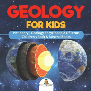 Book Geology For Kids - Pictionary Geology Encyclopedia Of Terms Children's Rock & Mineral Books Baby Professor