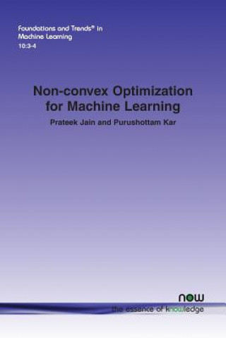 Knjiga Non-convex Optimization for Machine Learning PRATEEK JAIN