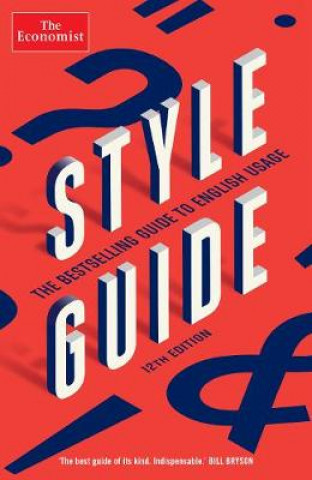 Kniha Economist Style Guide Ann Wroe