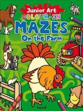 Carte Junior Art Colour in Mazes: On the Farm 