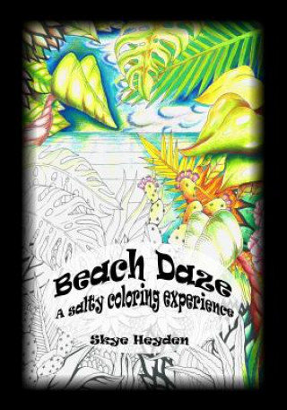 Könyv Beach Daze: A salty coloring experience Skye Heyden