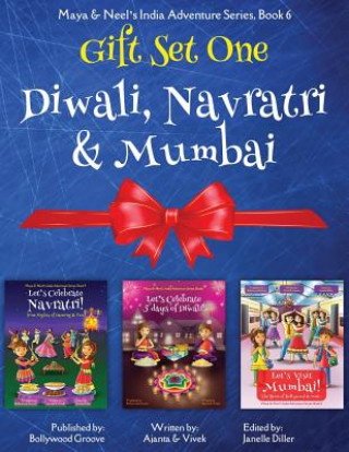 Carte GIFT SET ONE (Diwali, Navratri, Mumbai): Maya & Neel's India Adventure Series Ajanta Chakraborty
