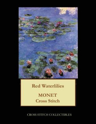 Książka Red Waterlilies Cross Stitch Collectibles