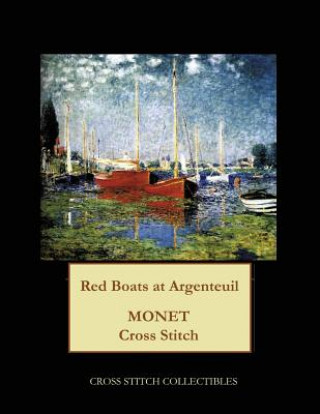 Книга Red Boats at Argenteuil Cross Stitch Collectibles