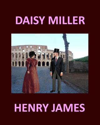 Kniha DAISY MILLER HENRY JAMES Large Print Henry James